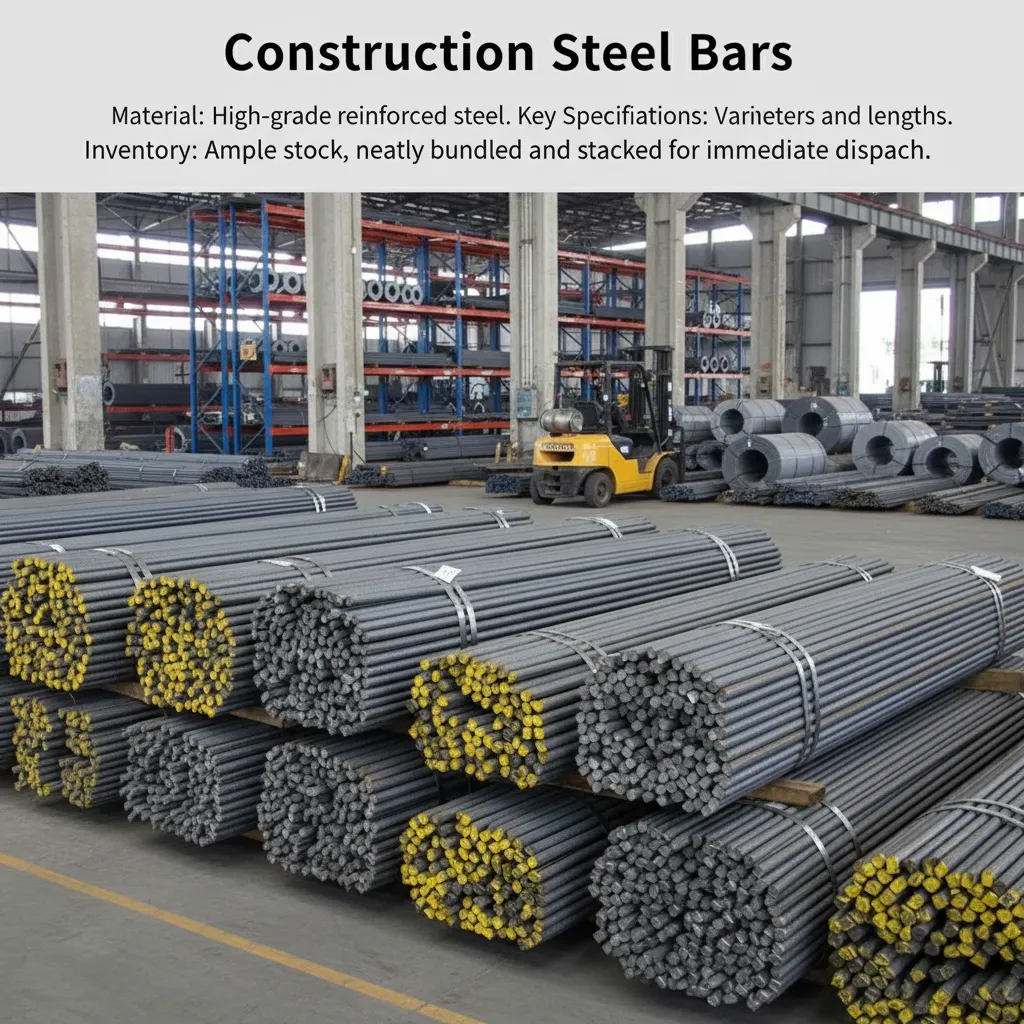 High strength steel bars for construction wholesale