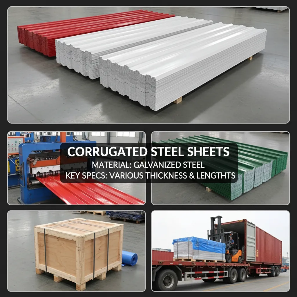 Roofing sheets for warehouse buildings manufacturer