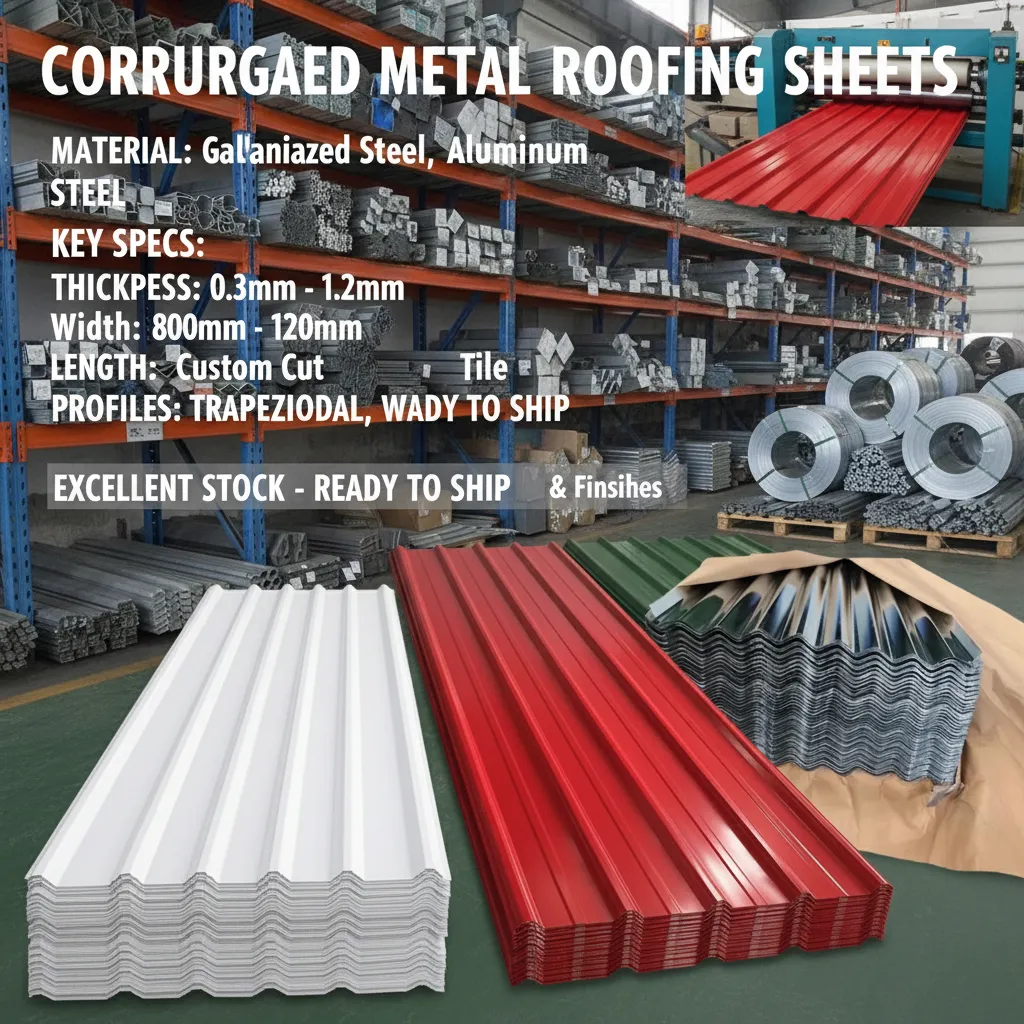 Roofing sheets for warehouse buildings wholesale