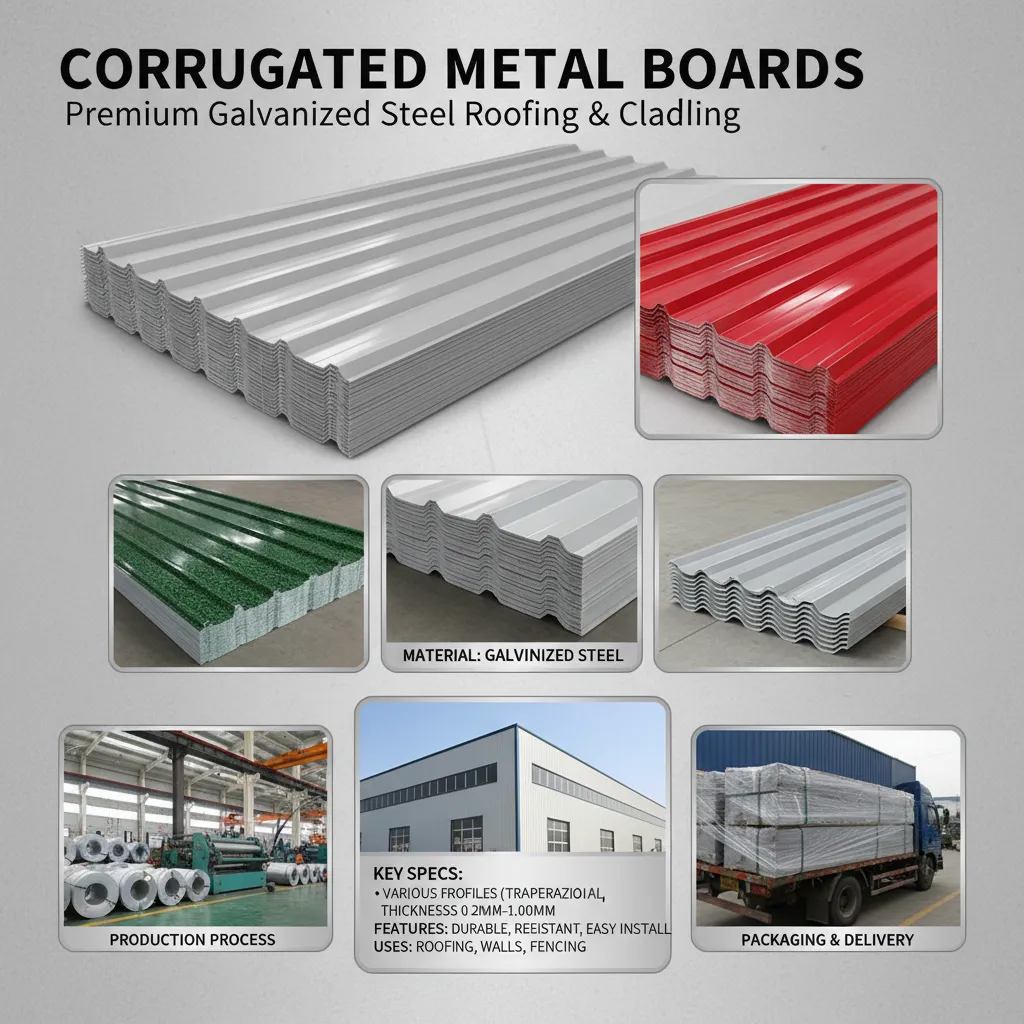 Roofing sheets for industrial buildings supplier