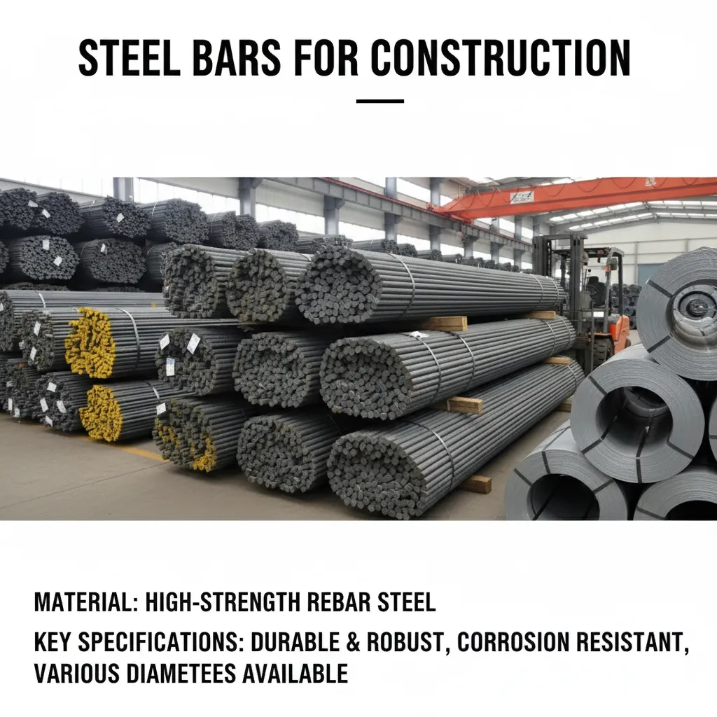 Custom length steel bars for construction wholesale