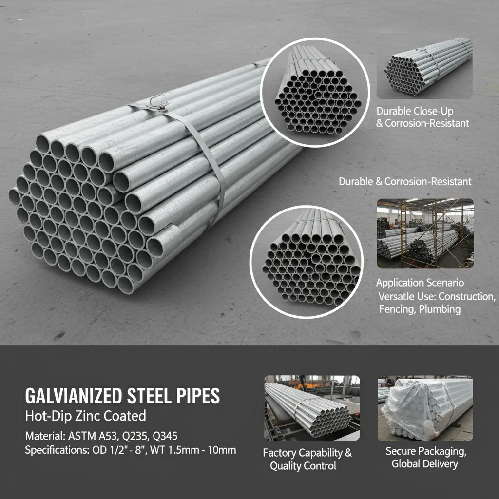 Galvanized Steel Suppliers Construction Manufacturer