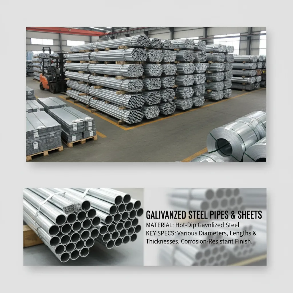 Chinese Galvanized Steel Exporters and Manufacturers wholesale