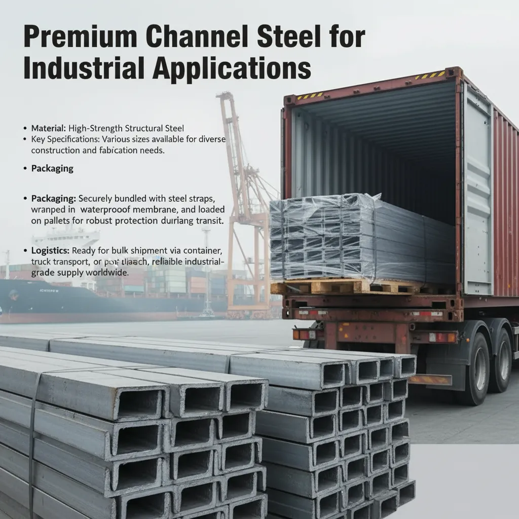 Structural steel channels for building manufacturer