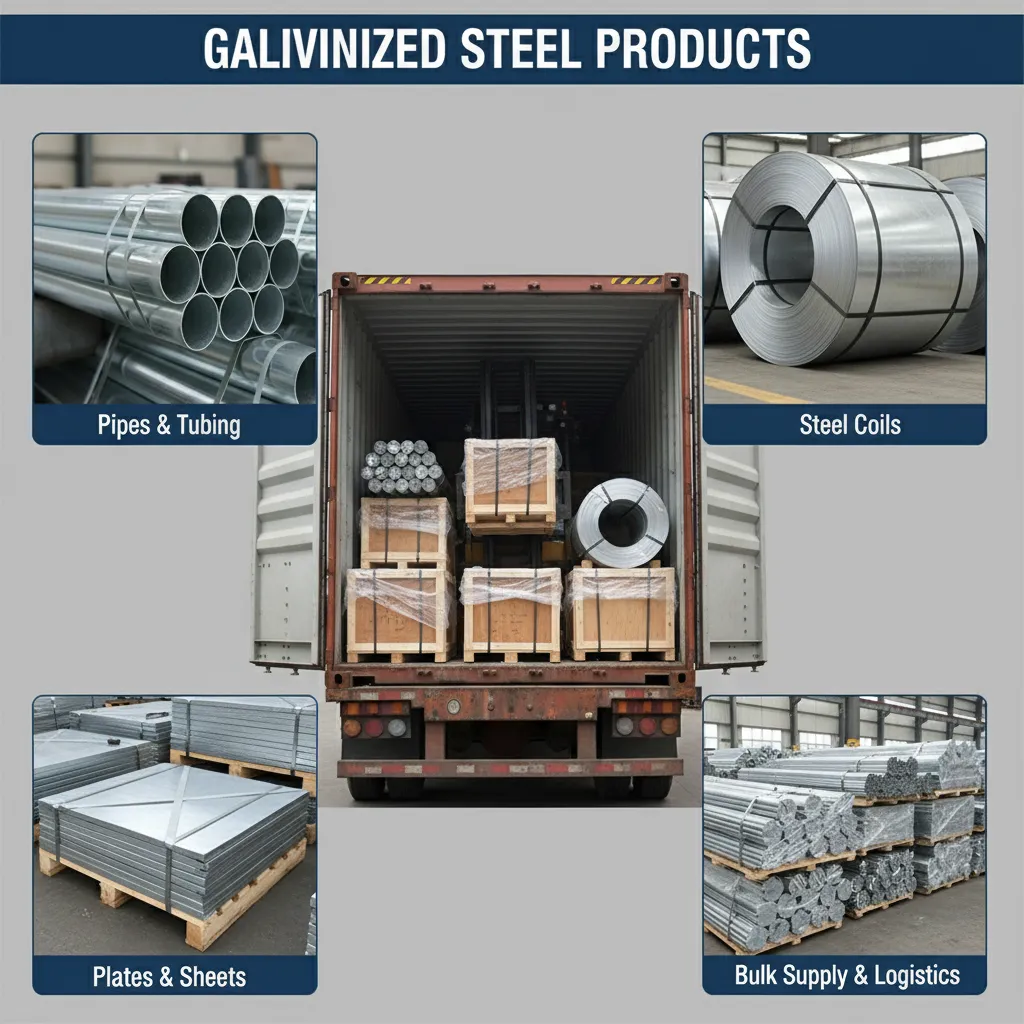 Galvanized Steel Distributors Wholesale