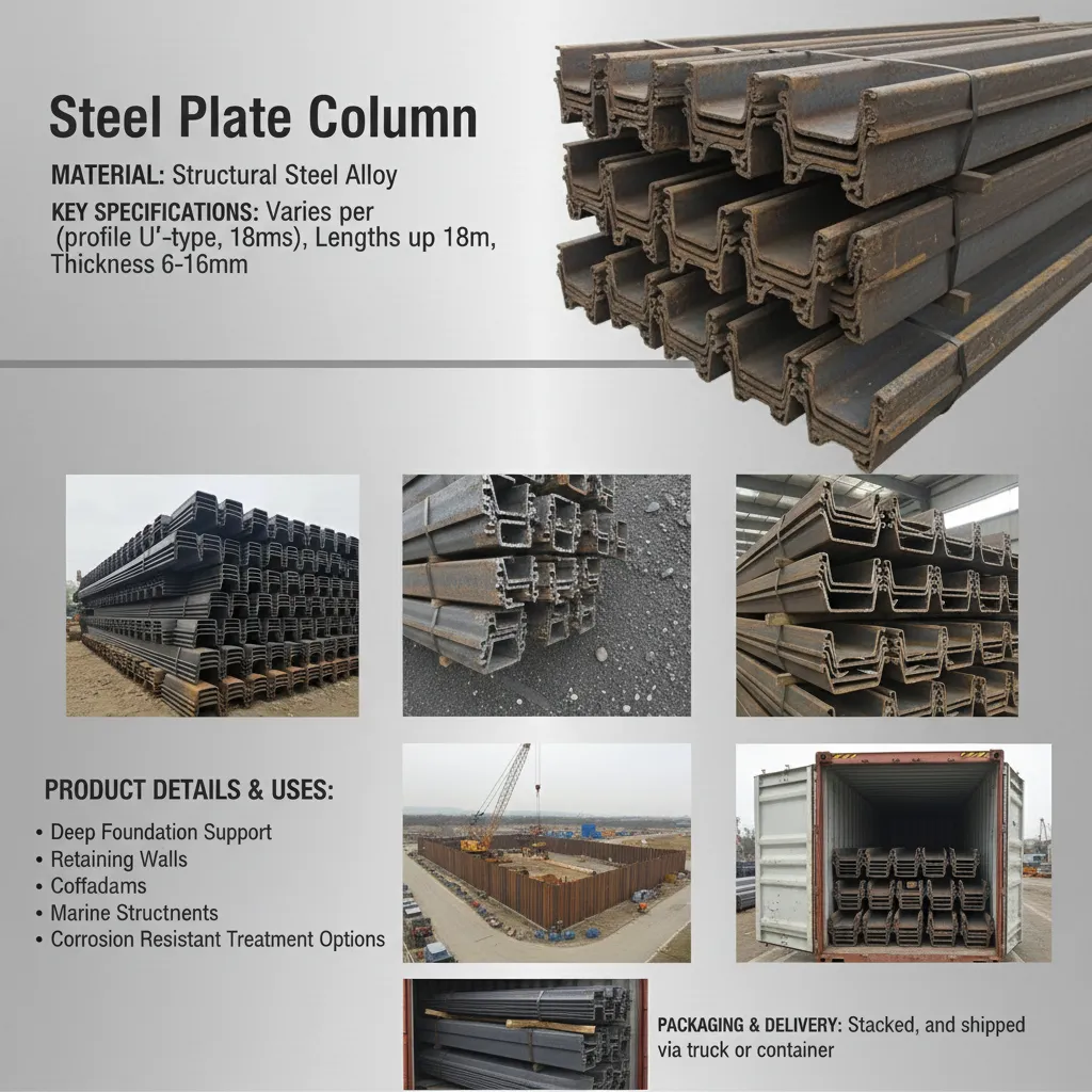 Steel Plate Column supplier