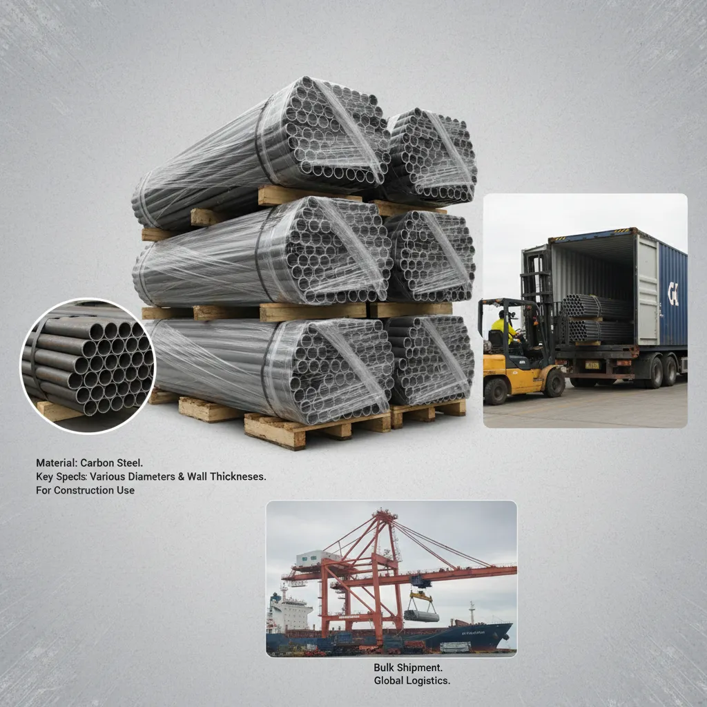 steel pipes for scaffolding construction manufacturer