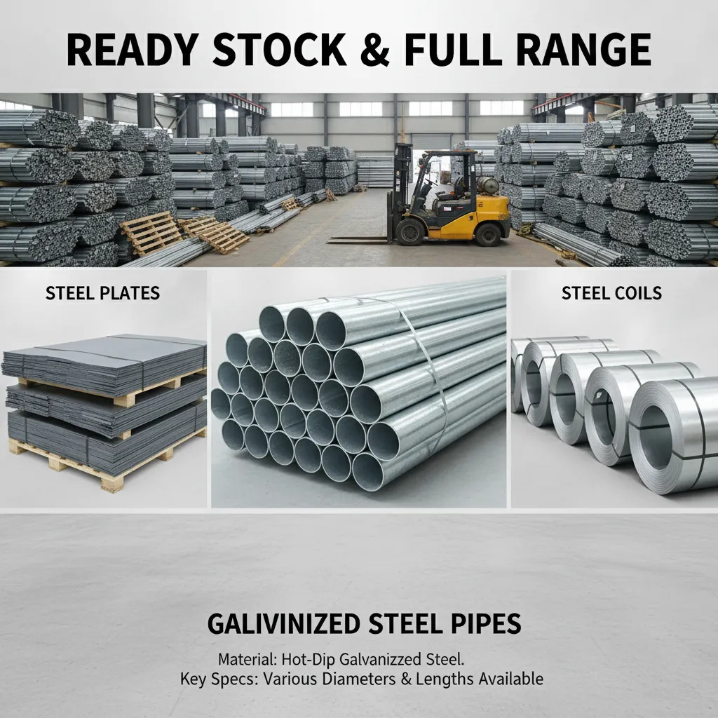 Galvanized Steel Distributors China