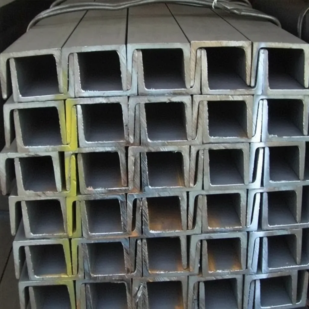 Structural steel channels for building image thumbnail