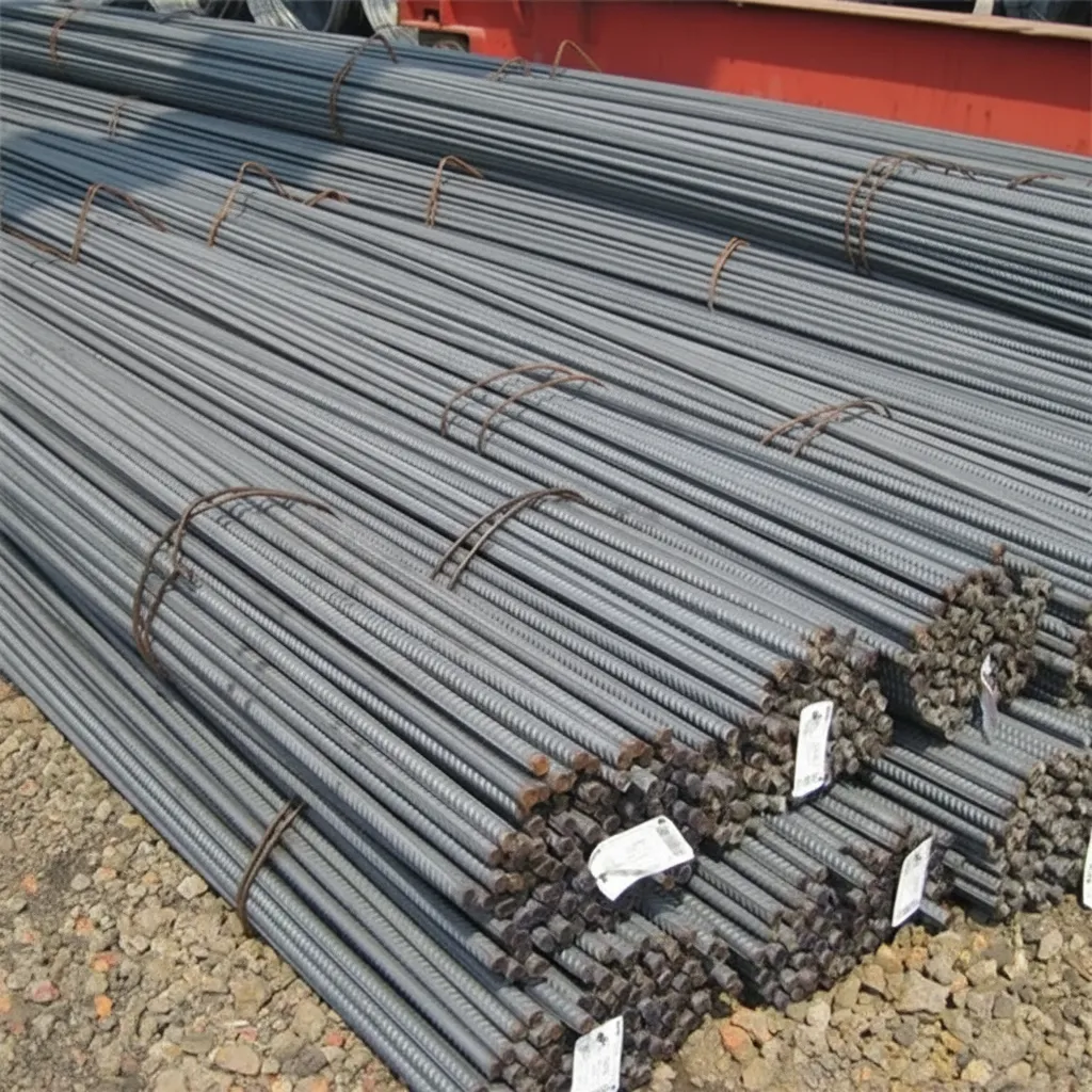 Reinforcing steel bars for construction image thumbnail