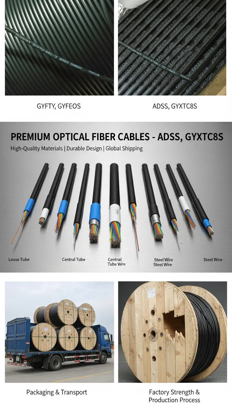 outdoor fiber optic cable for FTTH supplier