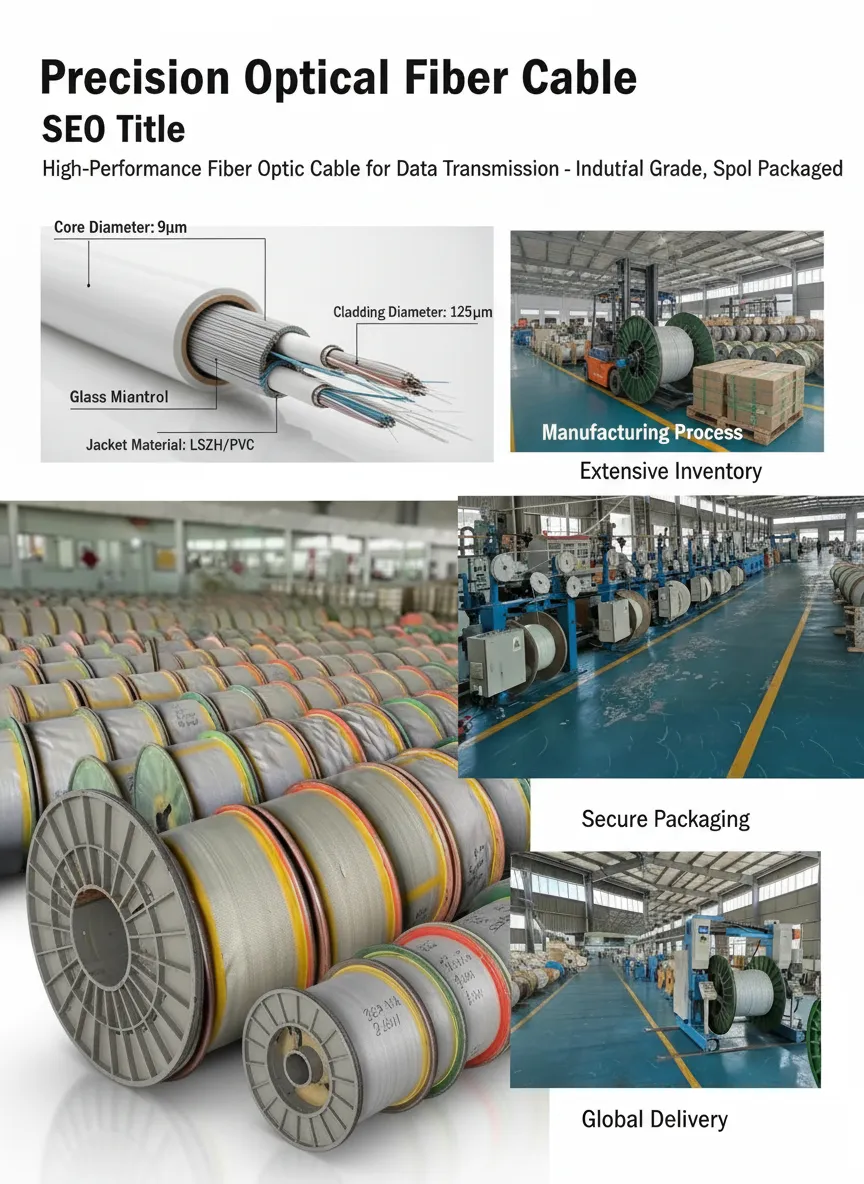 UV-Resistant Optical Fiber for Industrial Applications supplier