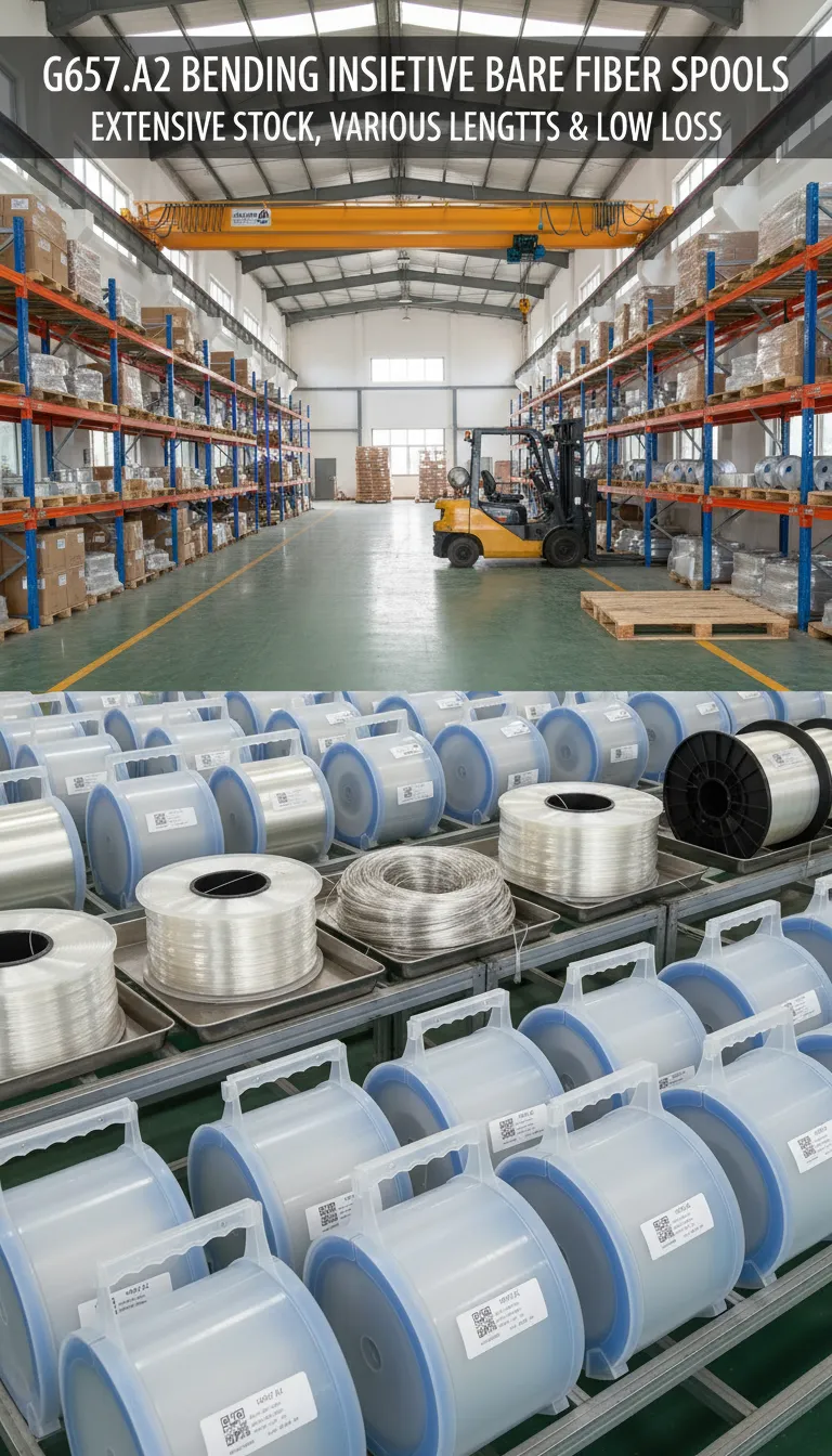 G.652B Matched-Cladding Single-Mode Optical Fiber China factory