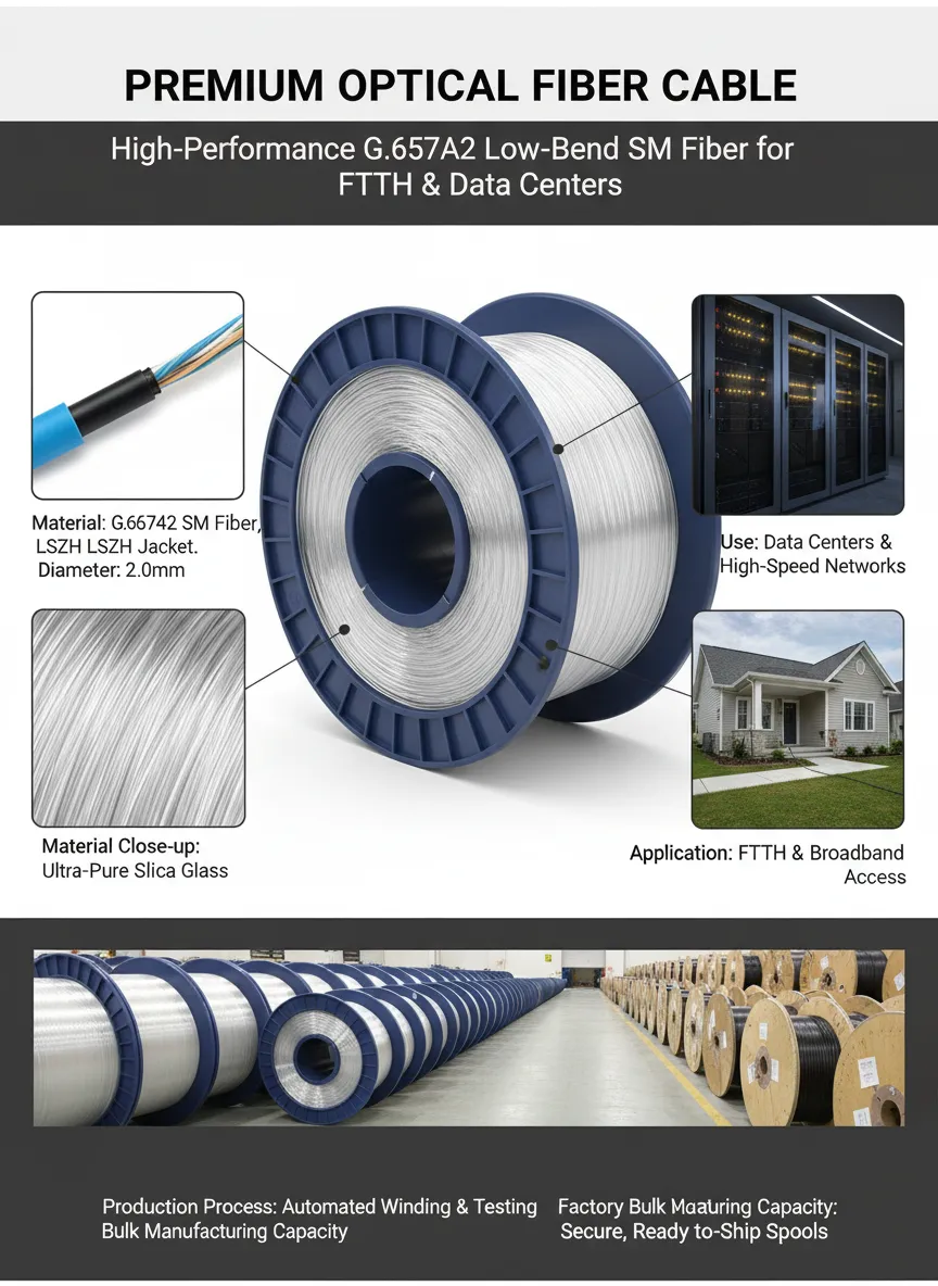 Specialty Optical Fibers for High-Temperature Applications supplier