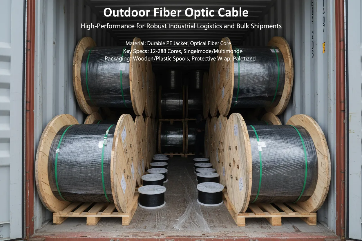 outdoor fiber optic cable for aerial installation manufacturer