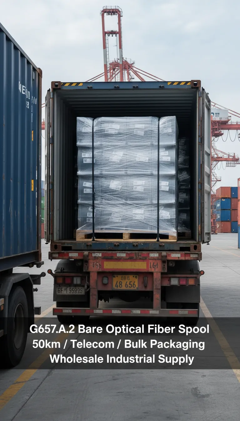 G.652B Matched-Cladding Single-Mode Optical Fiber manufacturer