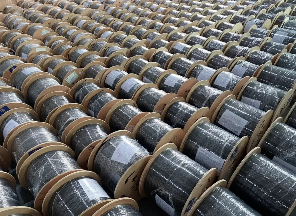 Outdoor fiber optic cable for aerial installation