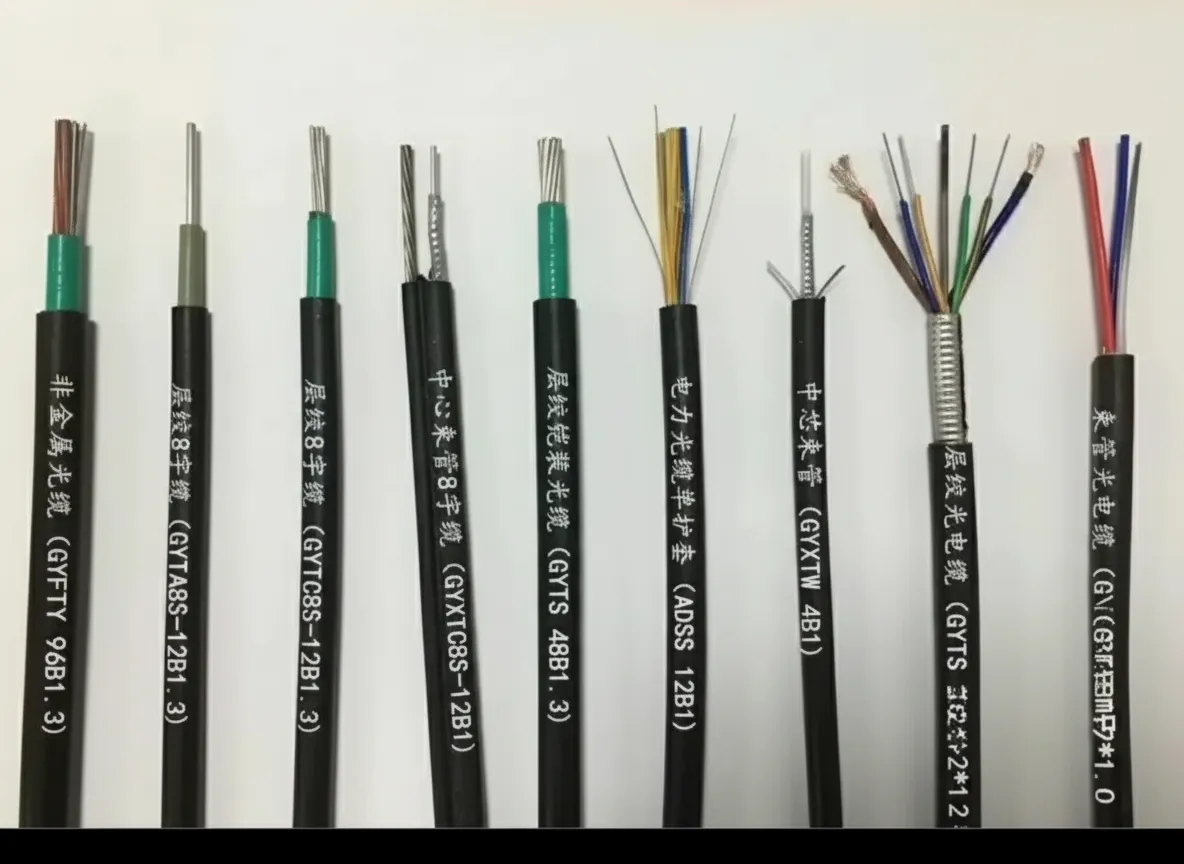 Outdoor fiber optic cable for FTT