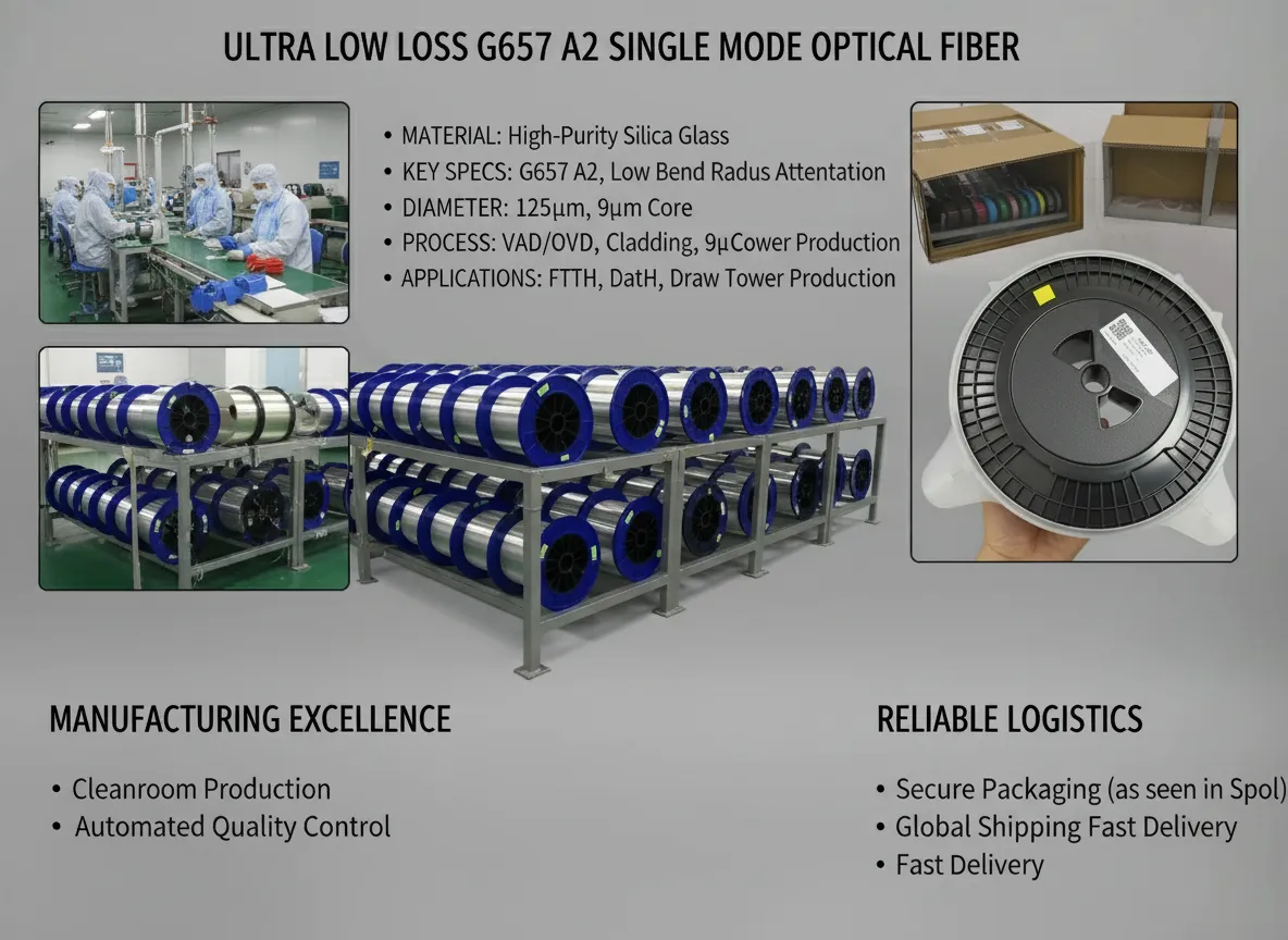 single mode bend insensitive fiber supplier