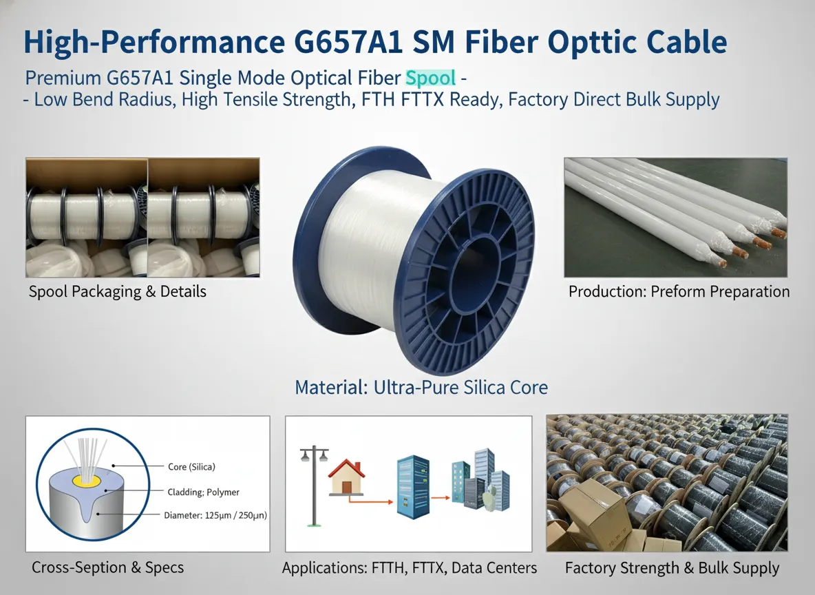 bend insensitive fiber for telecom network supplier