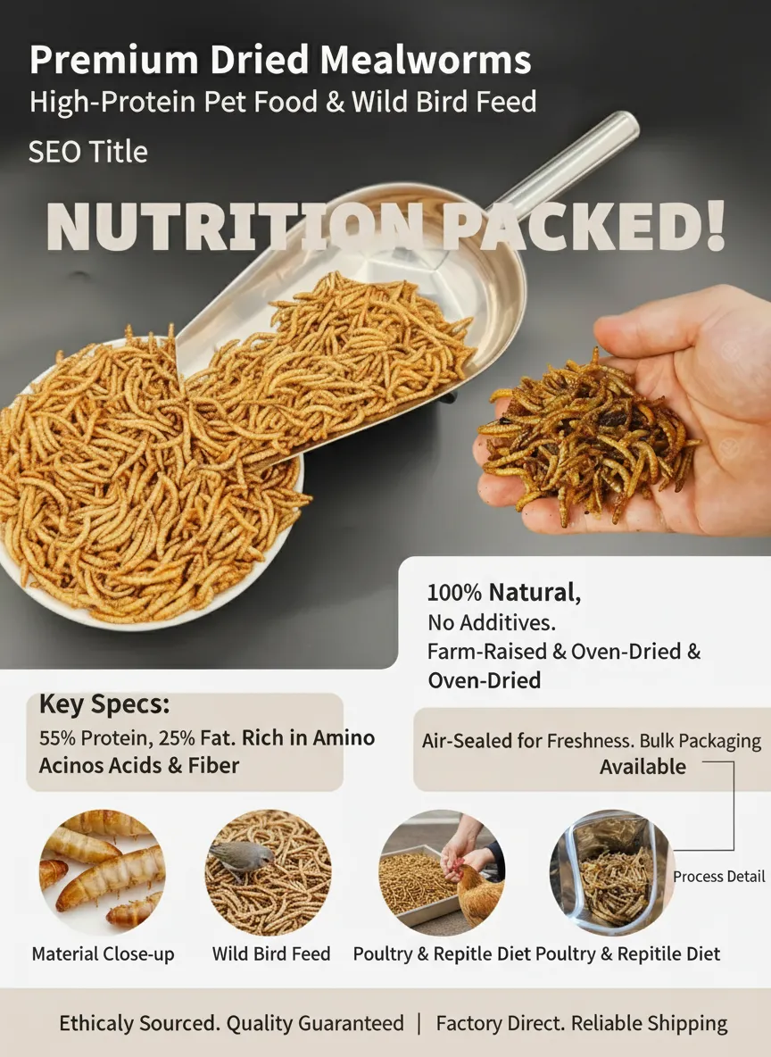 protein worms for birds supplier