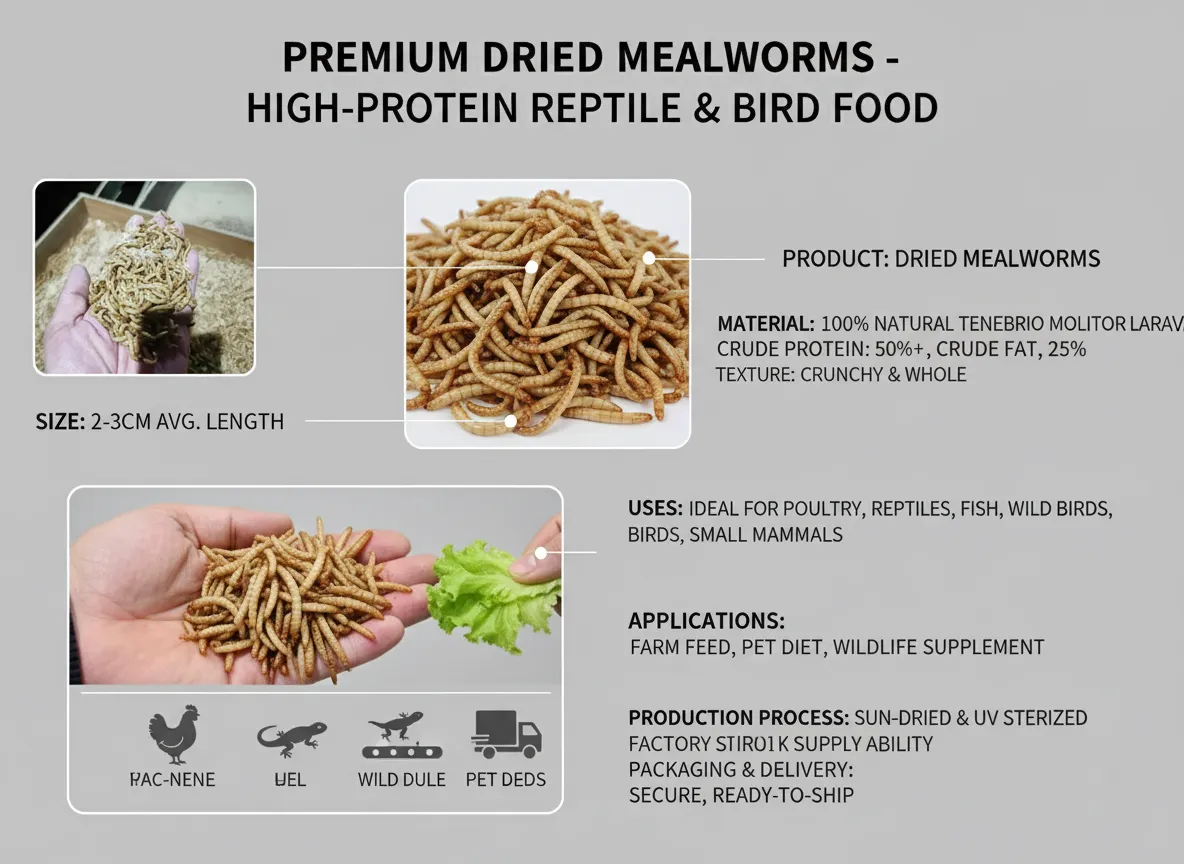 organic mealworms for organic animal feed wholesale