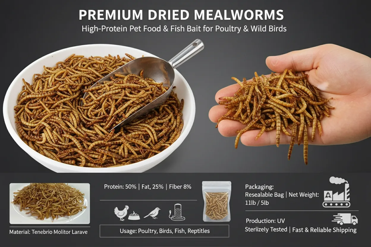 mealworms for poultry feed wholesale bulk exporter