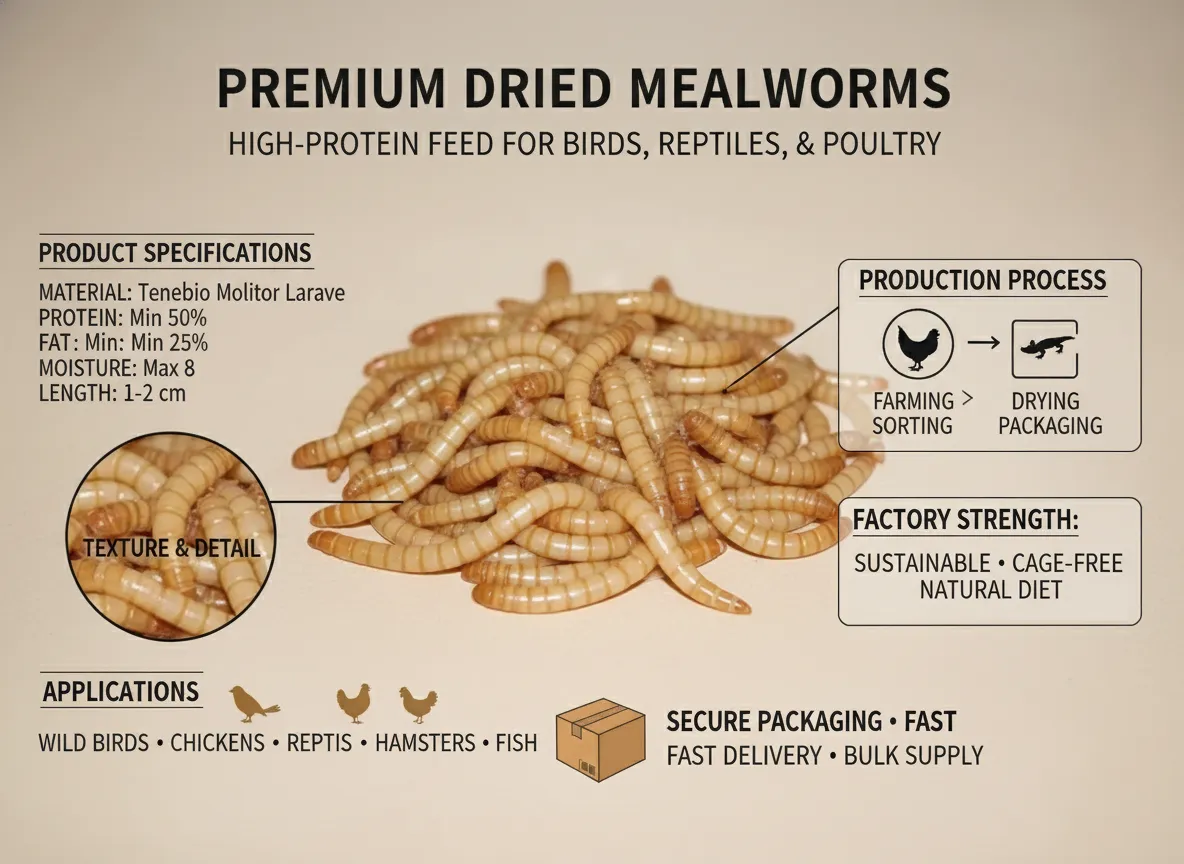 protein worms for pet food wholesale