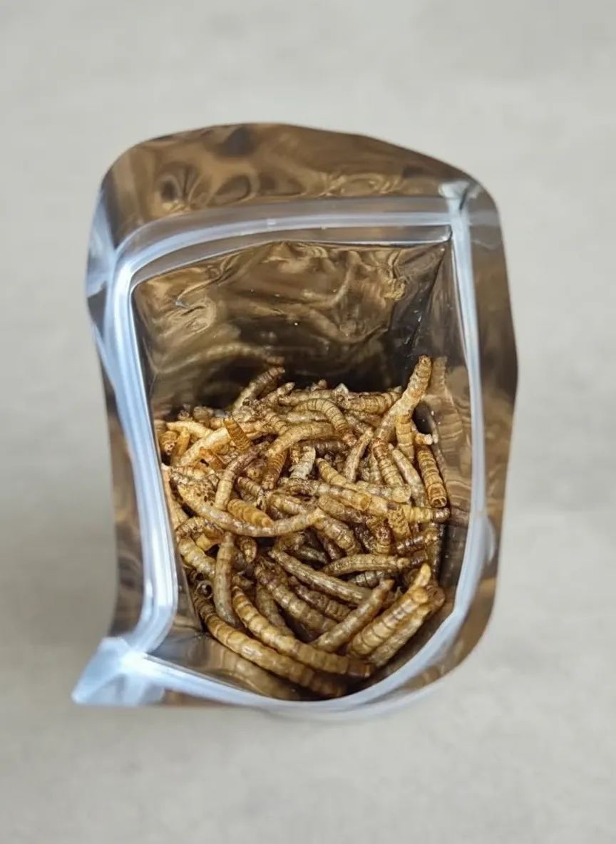 low moisture dried mealworms bulk