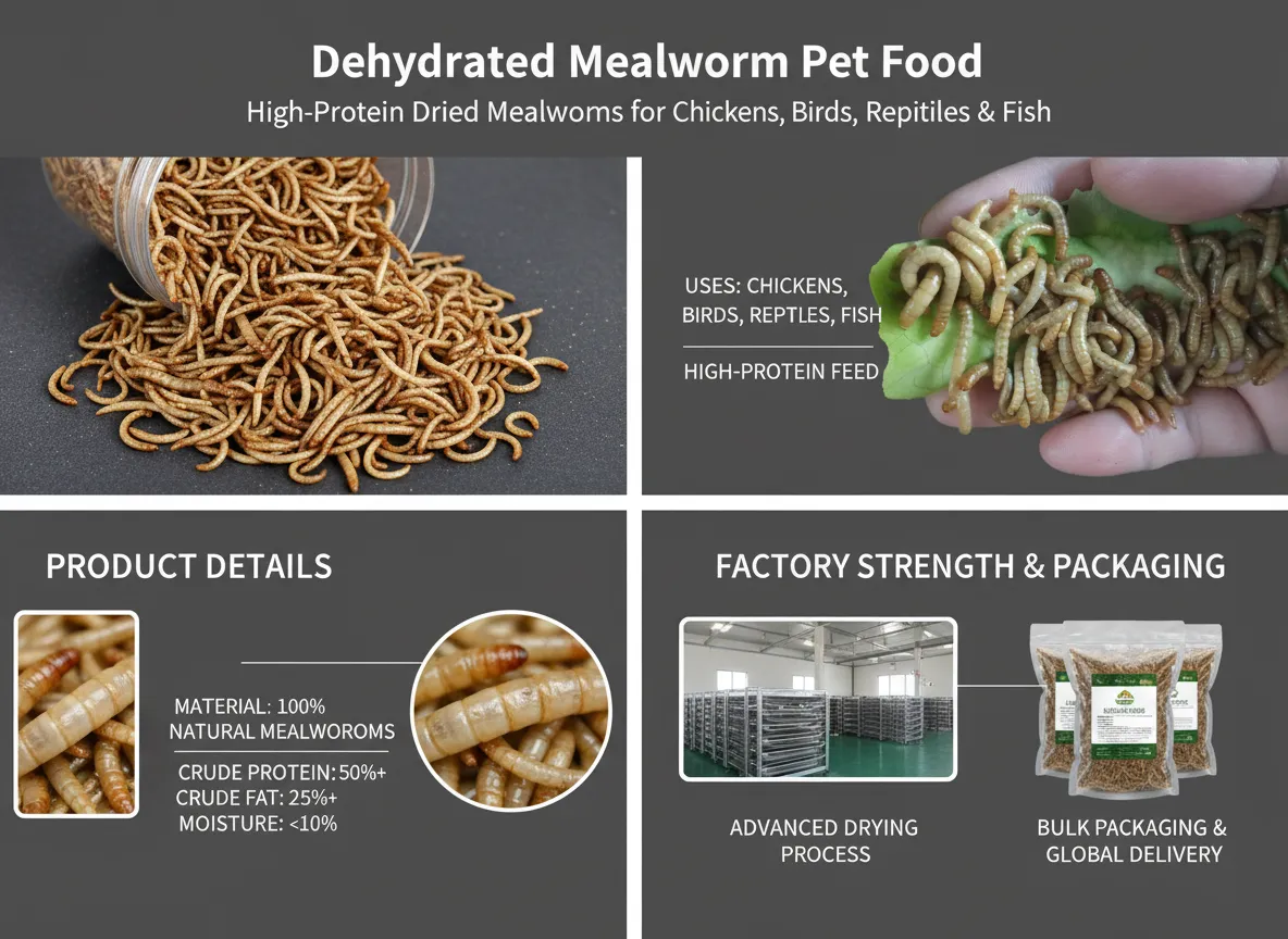 Mealworm Powder for Protein Supplement Production supplier