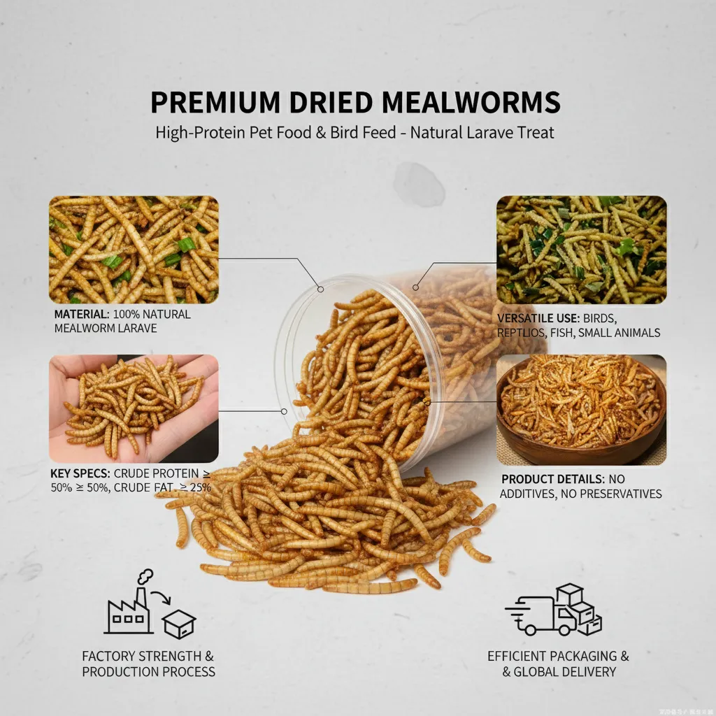 premium dried mealworms wholesale
