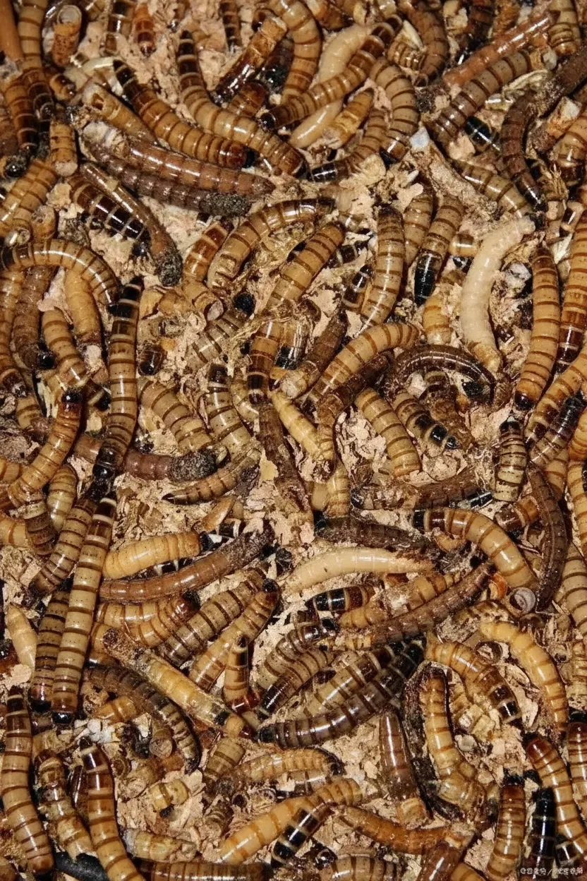 Mealworms for chickens feed image thumbnail