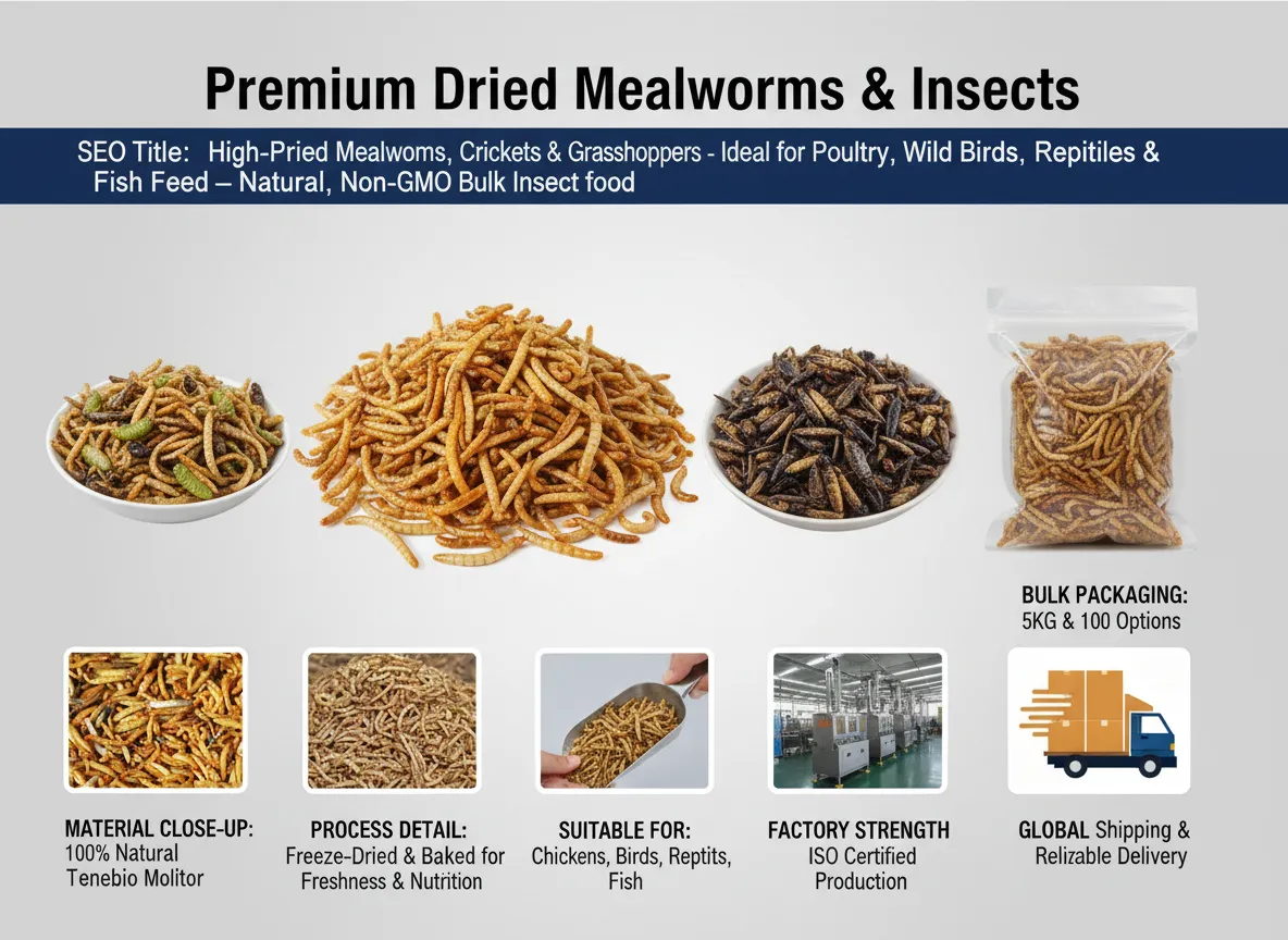 Freeze-Dried Insect Factory China