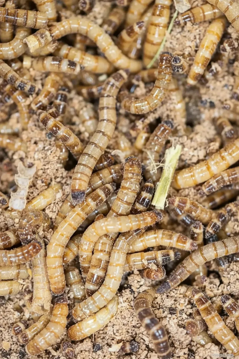 low moisture dried mealworms bulk image thumbnail