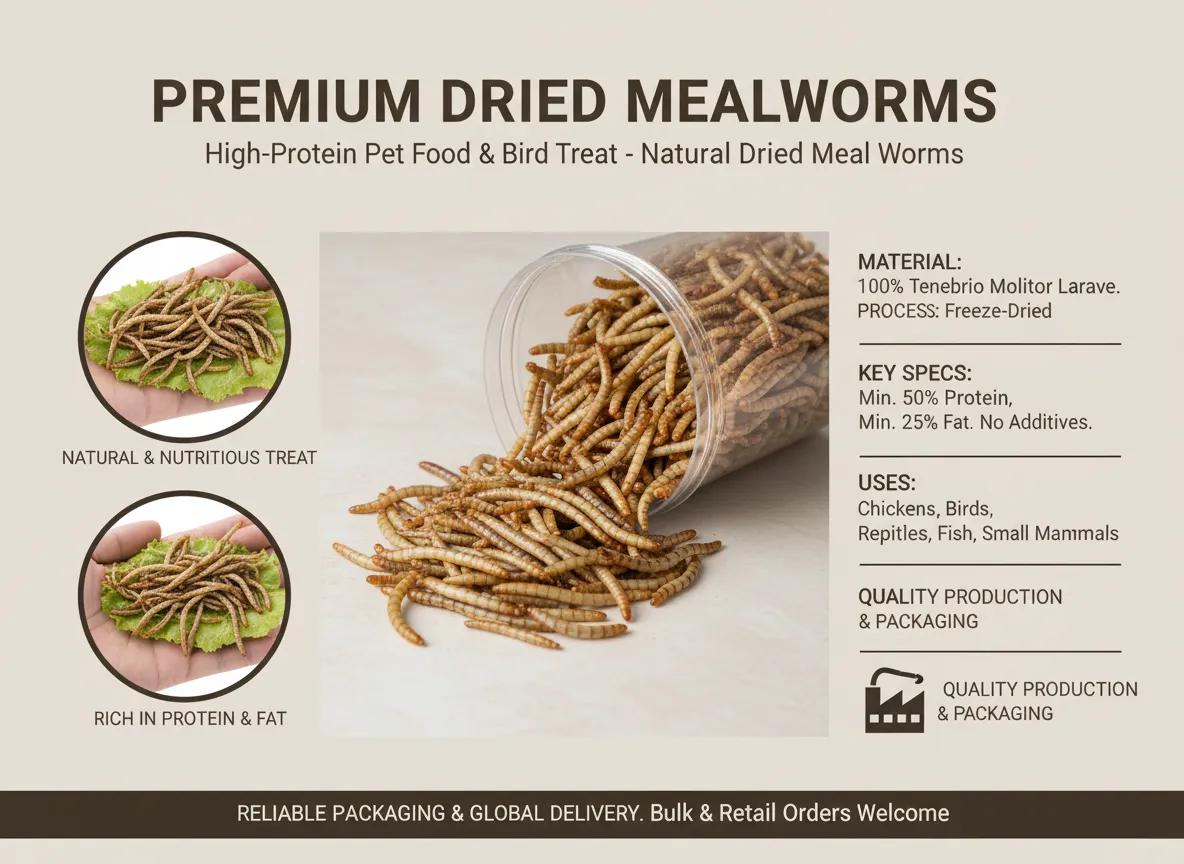 Mealworm Powder for Protein Supplement Production manufacturer