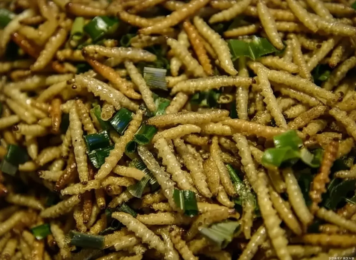 Freeze-Dried Mealworms — 55% High Protein