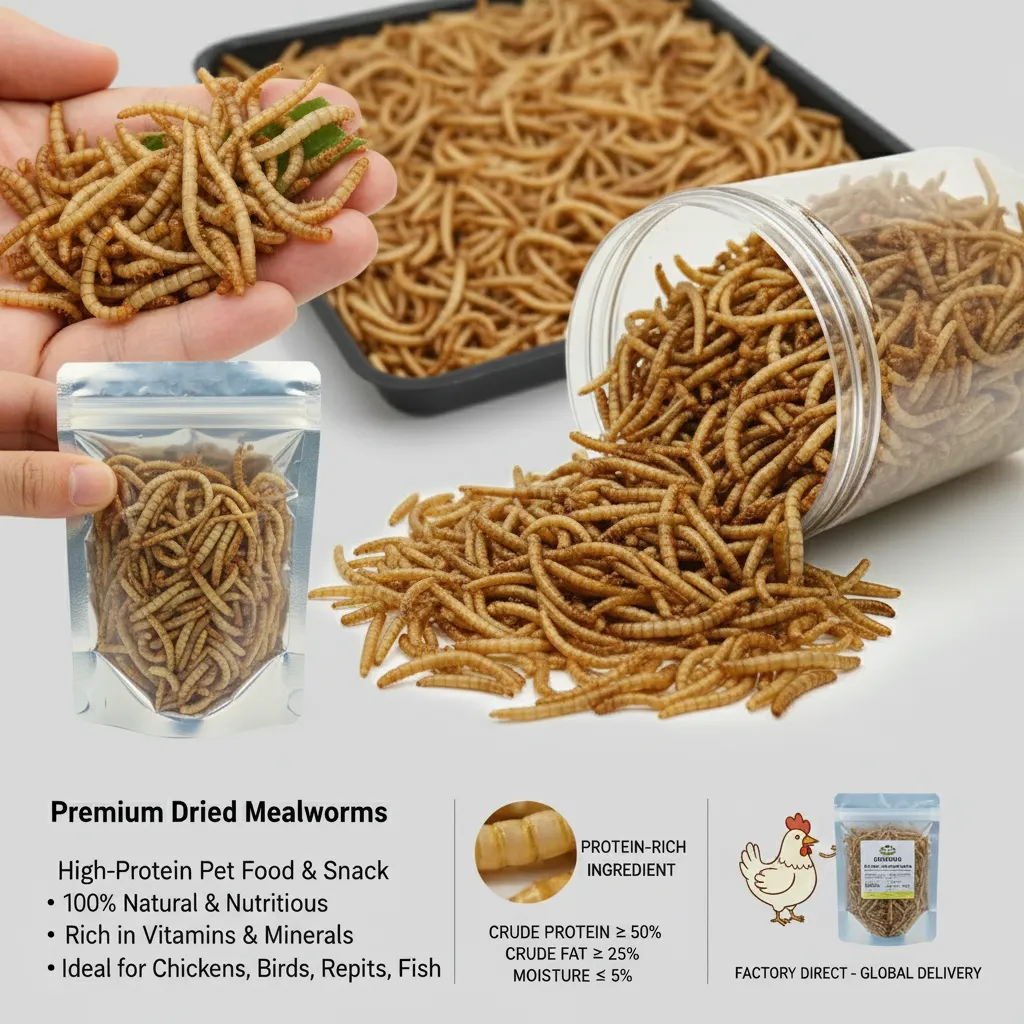 Bulk Defatted Mealworm Protein Powder manufacturer