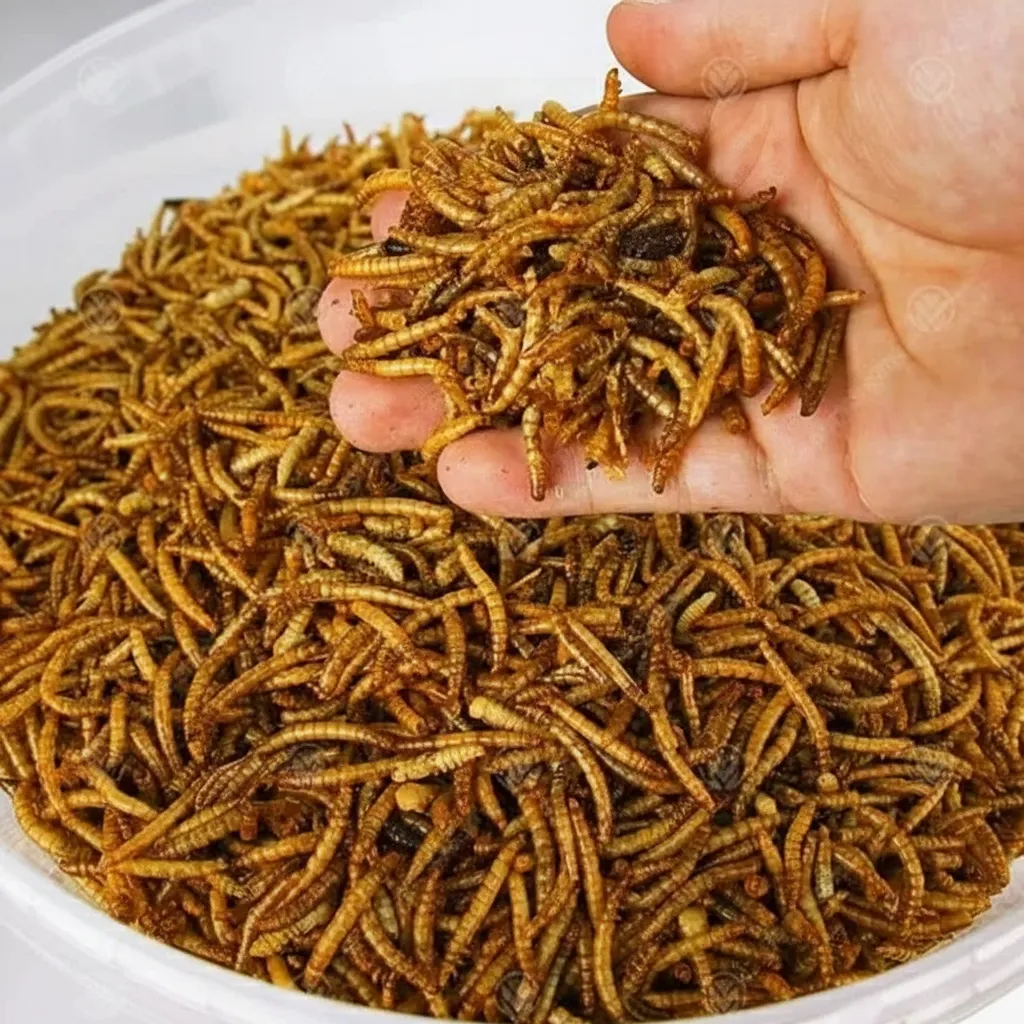 Mealworms for chickens feed