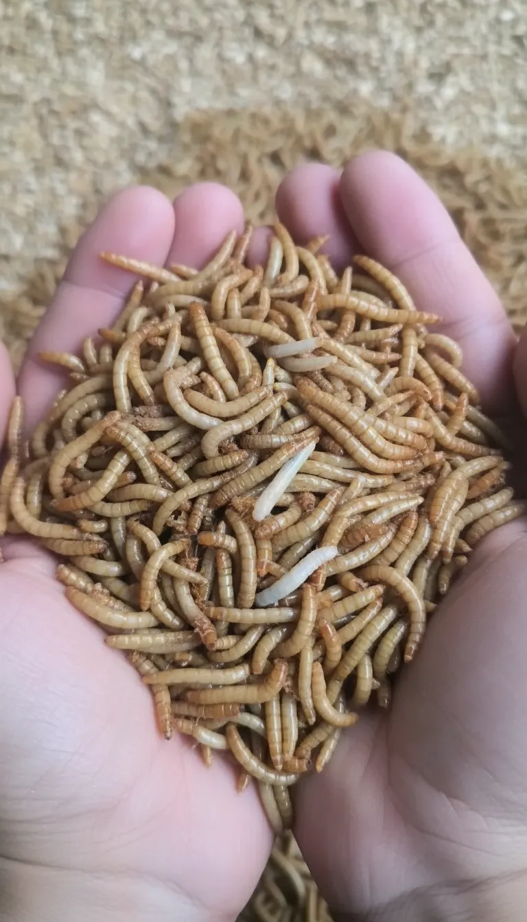 low moisture dried mealworms bulk image thumbnail