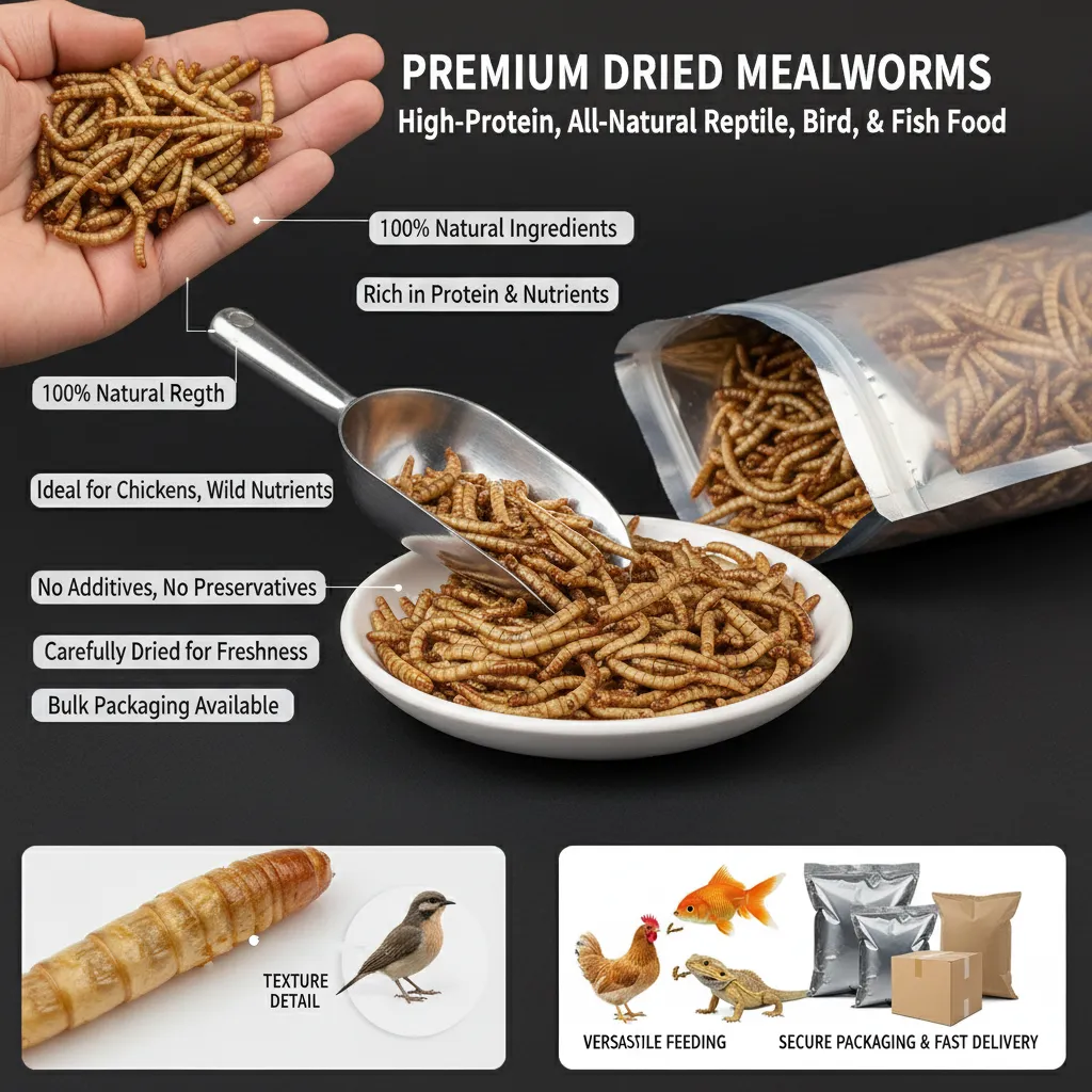 protein worms for birds manufacturer