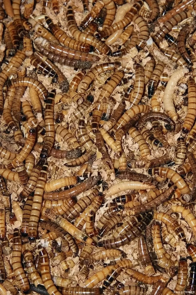 low moisture dried mealworms bulk image thumbnail