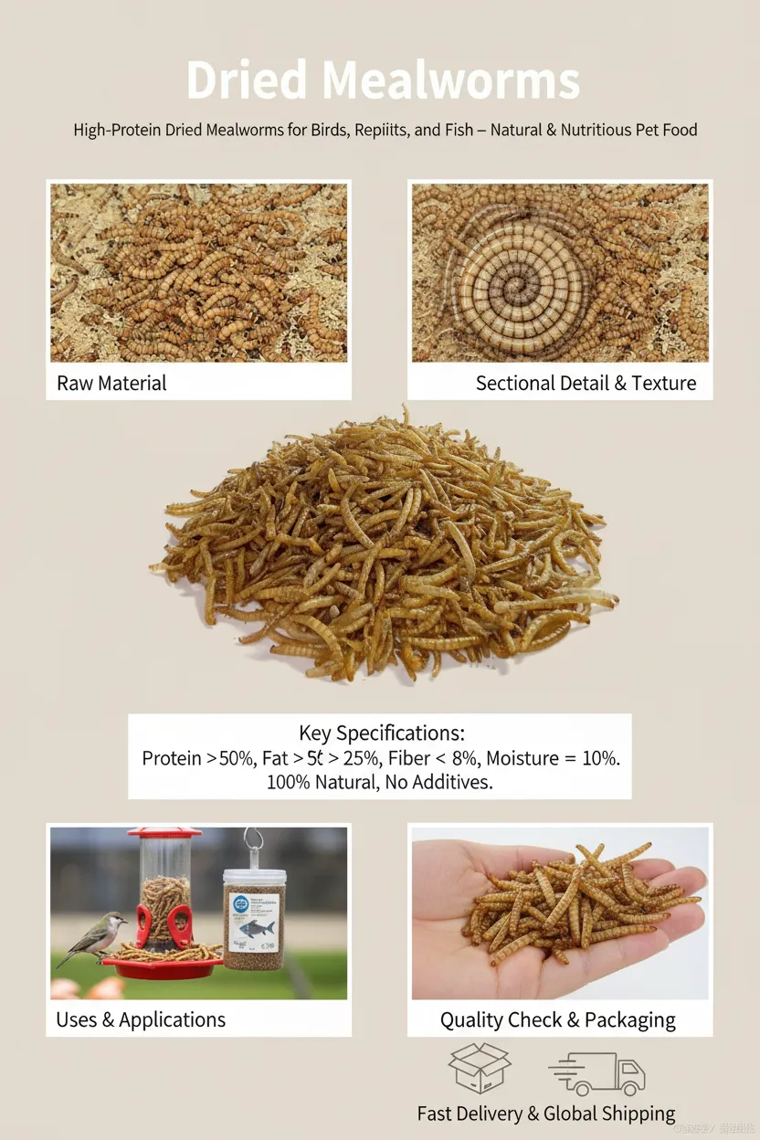 bulk mealworms for layer poultry feed manufacturer