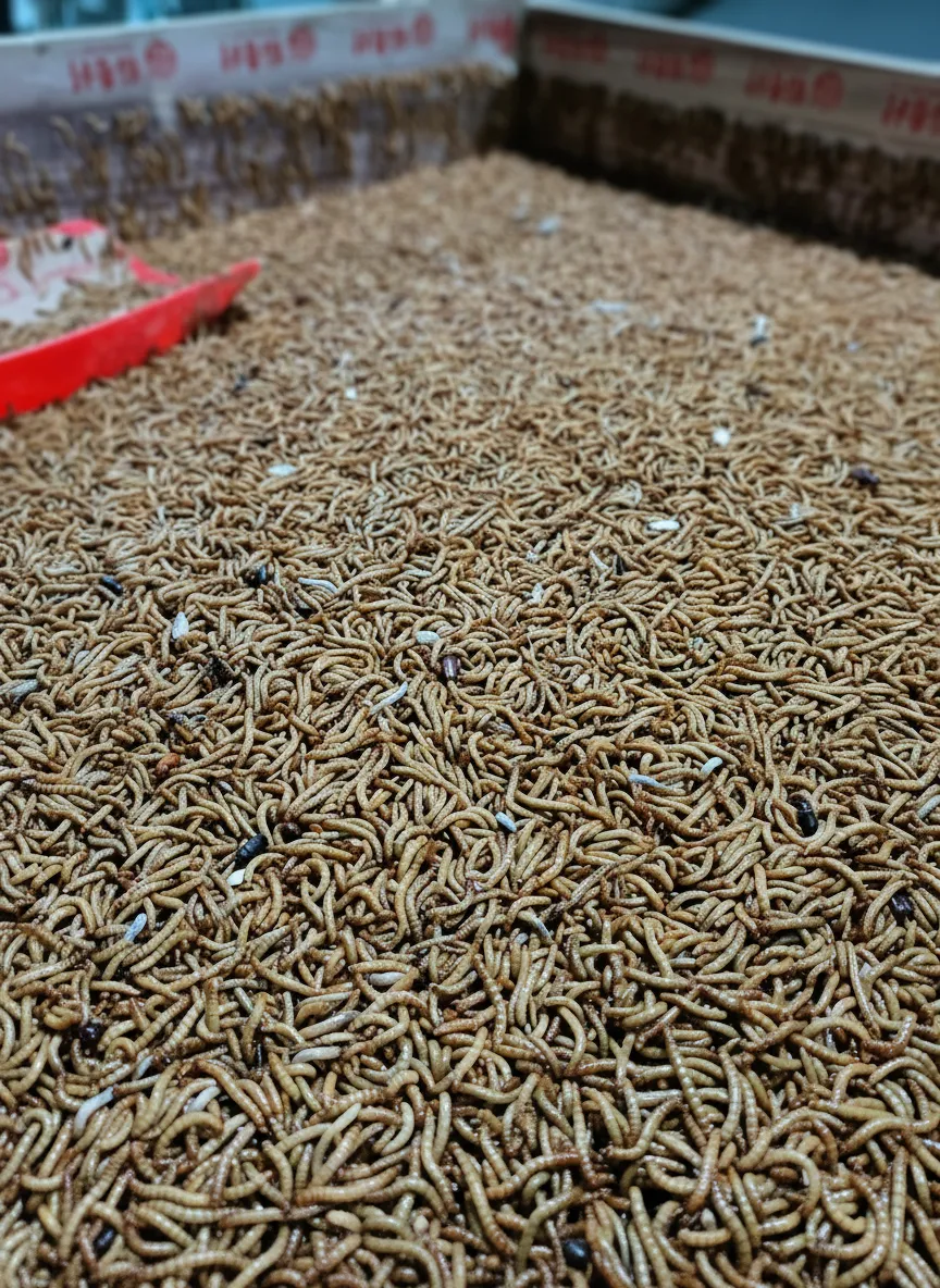 Bulk Black Soldier Fly Larvae for Shrimp Farming Feed image thumbnail
