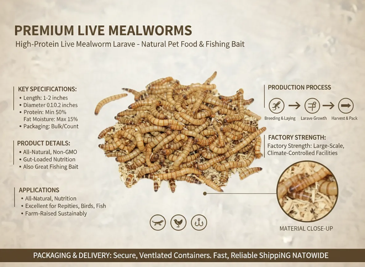 bulk mealworm powder for pet food formula supplier