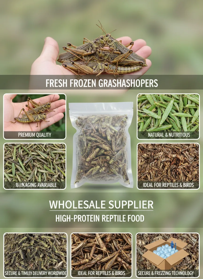 Dried Grasshopper Bulk Supplier Factory Price