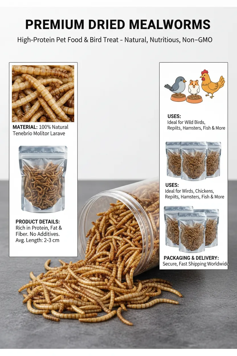 dried BSFL bulk exporter China