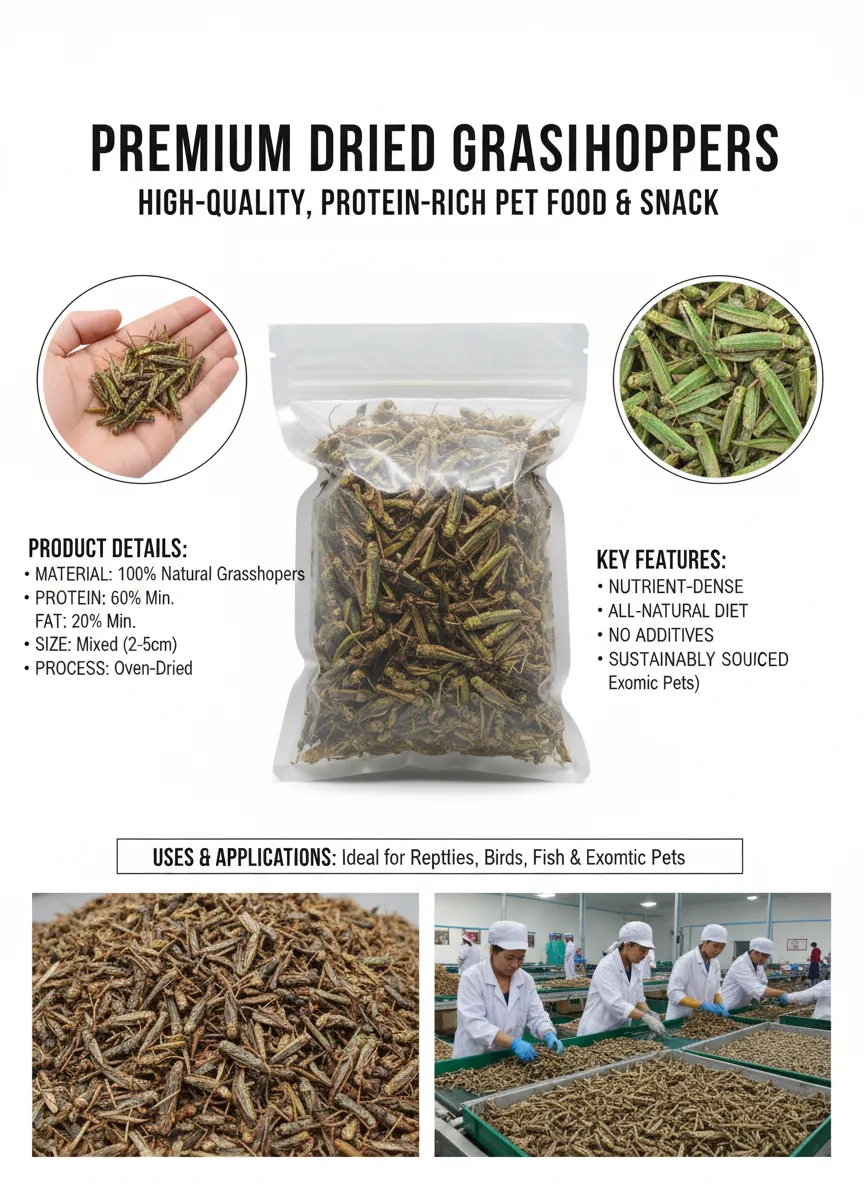 Dried Grasshopper Wholesale China Exporter