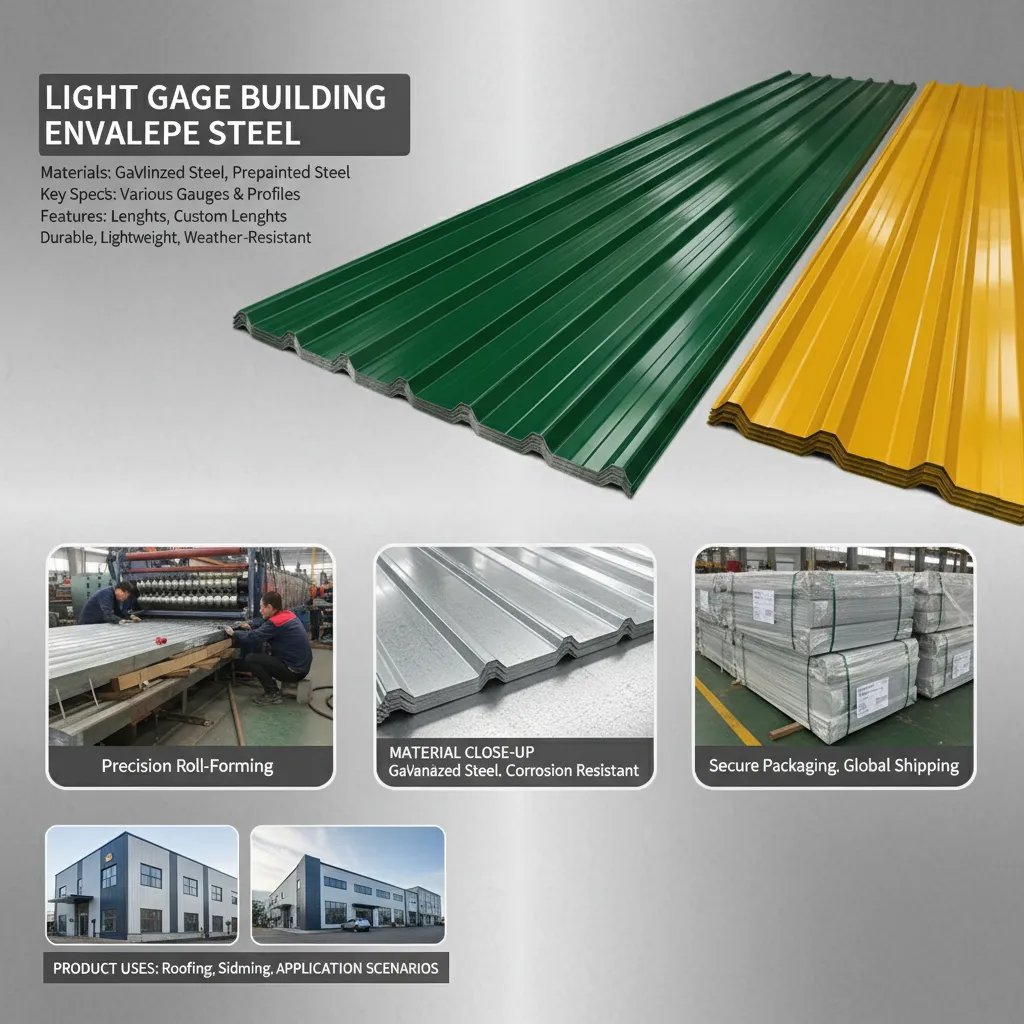 Light gauge building envelope steel supplier