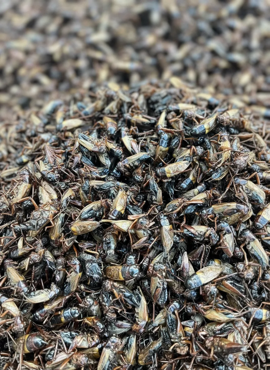 Bulk Dried Crickets for Pet Food Production image thumbnail