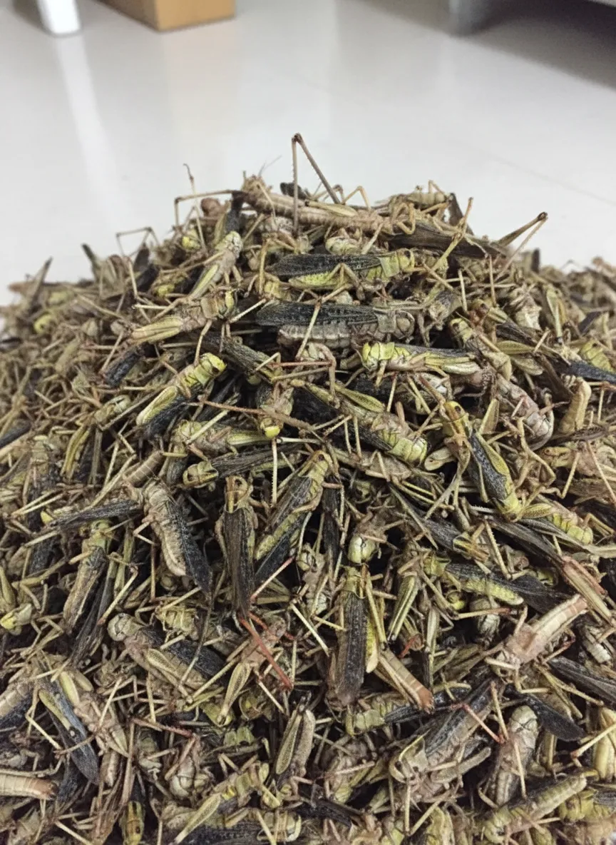 Chinese bulk exporter of dried grasshoppers image thumbnail